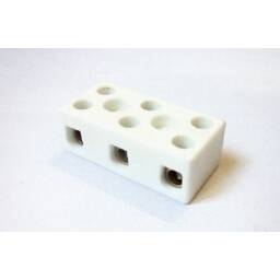 Dado porcelana 6 conexiones 10 Amp