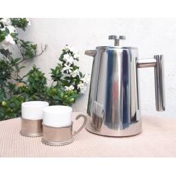 Cafetera prensa francesa 700 ml acero inox