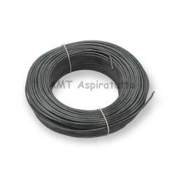 Cable Ø 2,50 / 3,50 mm x 1 - silicona negra