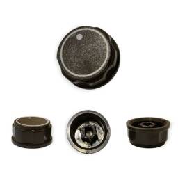 Mando eje 8 mm - marron para anafes